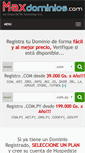 Mobile Screenshot of maxdominios.com